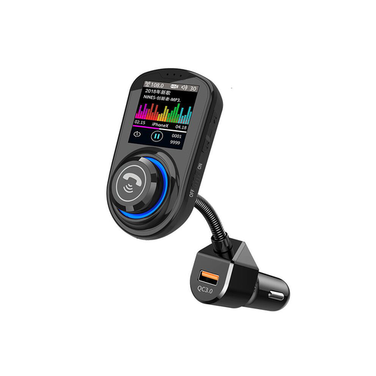 Dual USB 5V Output Car Bluetooth V.5.0 MP3 Player Support U-Disk / TF - Card