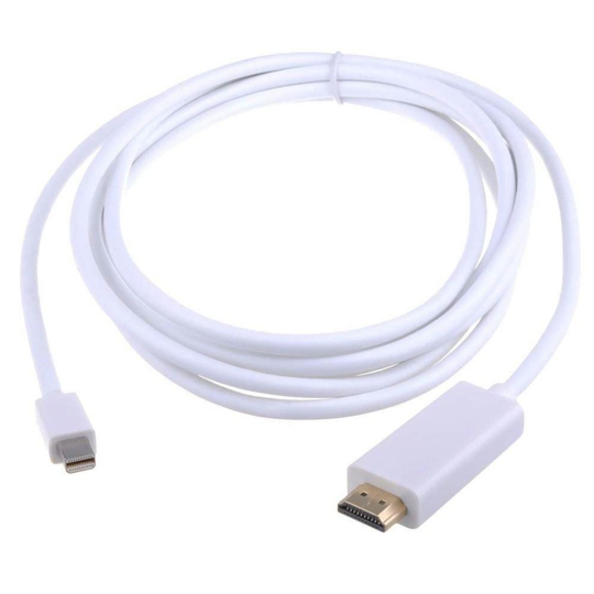 6FT/1.8M Mini DP Display Port to HDMI Cable Adapter For Macbook