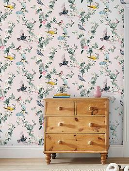 Joules Handford Garden Birds Wallpaper