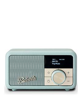 Roberts Revival Petite Dab/Dab+/Fm Portable Radio With Bluetooth - Duck Egg