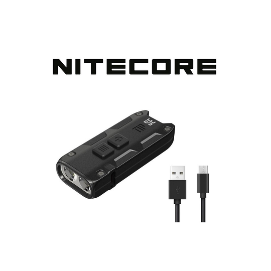 Nitecore TIP SE USB Recharge OSRAM P8 LED 700 Lumen Flashlight (Black)