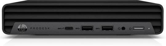 HP EliteDesk 805 G6 DDR4-SDRAM 4650GE mini PC AMD Ryzen 5 PRO 8 GB 256 GB SSD Windows 10 Pro Black