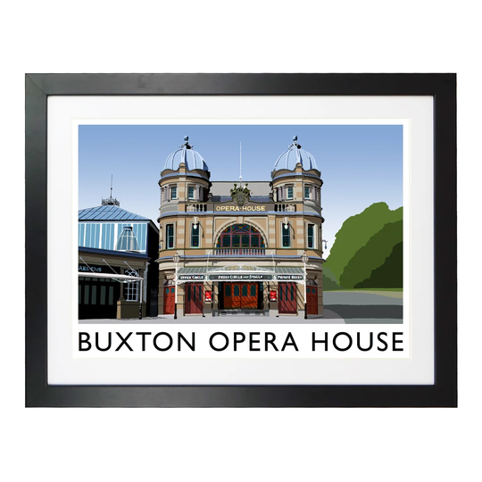 Buxton Opera House 3 by Richard O'Neil - Graphic Art Print on Paper