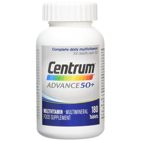 Centrum Advance 50 Plus Multivitamin Tablets, Pack of 180