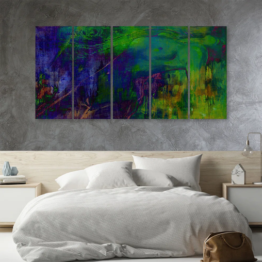 Canvas Print Abstract Woman Painted