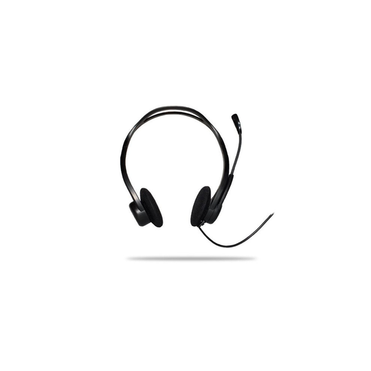 Logitech PC 960 USB Binaural Black headset