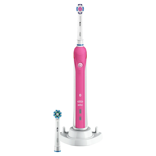 Oral B Oral-B SmartSeries 4 Rechargeable 3DWhite 4000W Electric Toothbrush - Pink