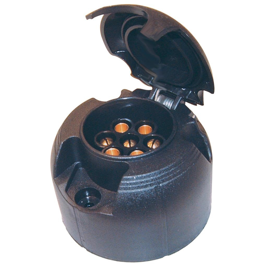 7-pin plastic socket BC 015962