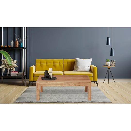 Patel 4 Legs Solid Wood Coffee Table with Storage