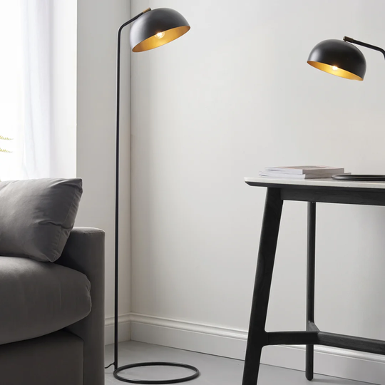 Enya 141cm Arched Floor Lamp