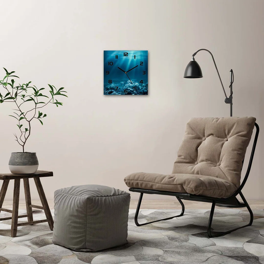 Underwater World Silent Wall Clock
