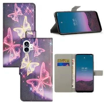 Style Series Nothing Phone (1) Wallet Case - Butterflies