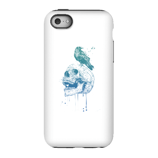Balazs Solti Skull And Crow Phone Case for iPhone and Android - iPhone 5C - Tough Case - Matte