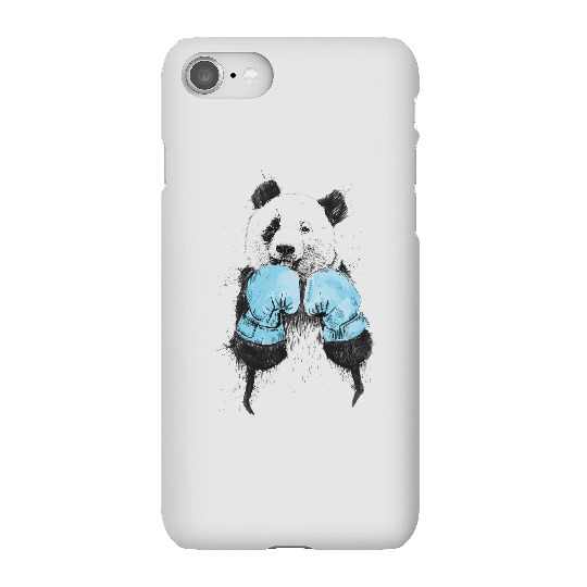 Balazs Solti Boxing Panda Phone Case for iPhone and Android - iPhone 8 - Snap Case - Matte