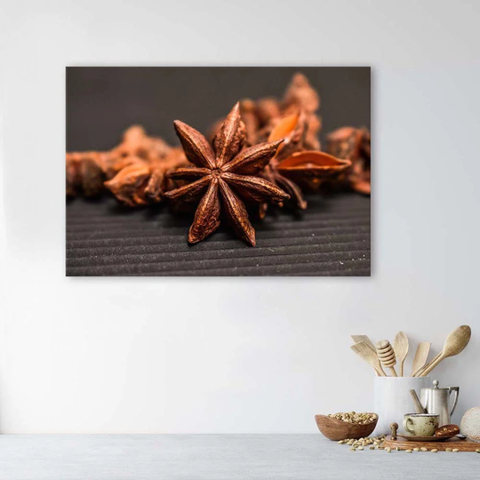 Canvas Print Cinnamon Anise Spice