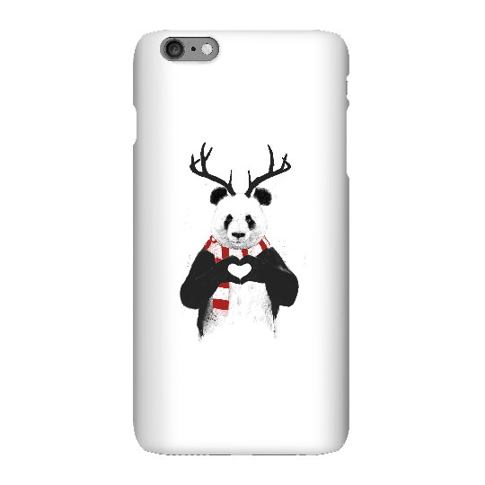 Balazs Solti Winter Panda Phone Case for iPhone and Android - iPhone 6 Plus - Snap Case - Gloss