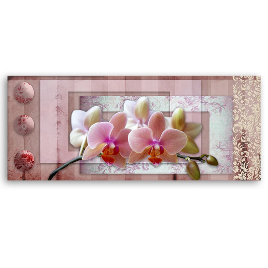 Canvas Print, Pink Abstractions 16875