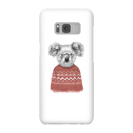 Balazs Solti Koala And Jumper Phone Case for iPhone and Android - Samsung S8 - Snap Case - Gloss