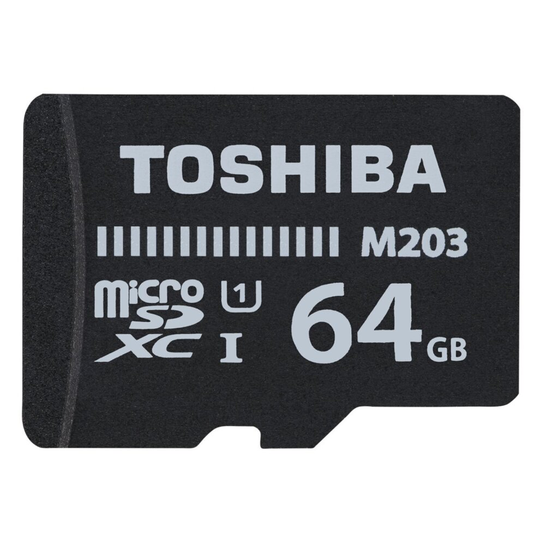 Toshiba THN-M203K0640EA 64GB MicroSDXC UHS Class 10 memory card