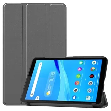 Tri-Fold Series Lenovo Tab M7 Folio Case - Grey