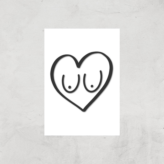 Lovely Jubblies Giclee Art Print - A3 - Print Only