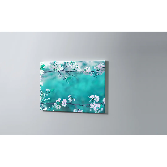 Flowers Magnetic Wall Mounted Cork Board