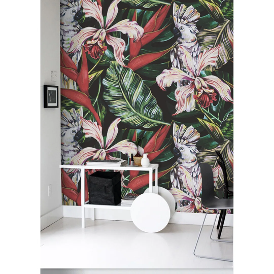 Lydie 2.08m x 1.46m Matte Wallpaper Roll