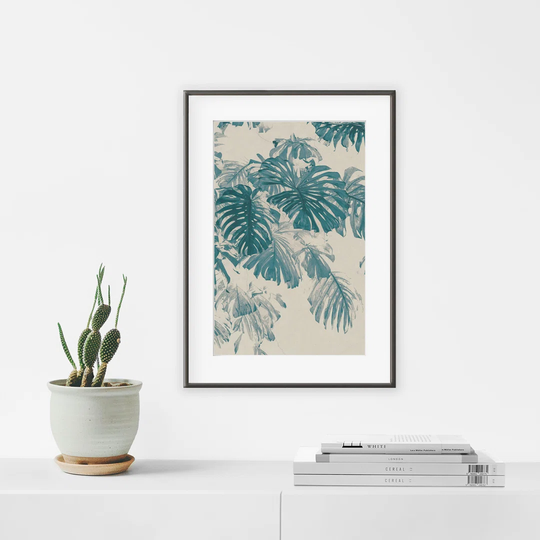 Monstera N°1 - Picture Frame Graphic Art Print on Paper