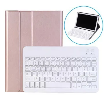 Huawei MediaPad M5 10 Folio Case with Bluetooth Keyboard - Rose Gold