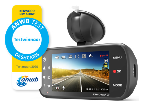 Kenwood Dashcam DRV-A601W KW DRVA601W