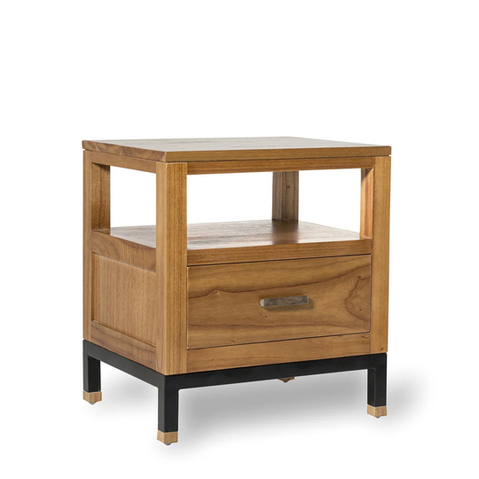 Madhu 1 Drawer 1 Hole Bedside Table