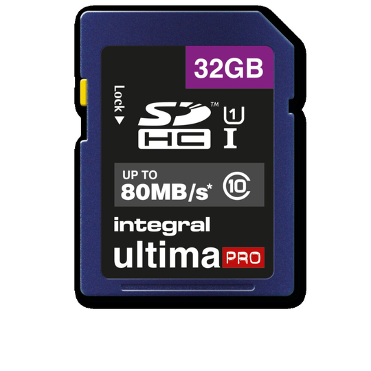 Integral 32GB SD CARD SDHC UHS-1 U1 CL10 V10 UP TO 100MBS READ