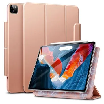 ESR Rebound iPad Pro 12.9 2021/2020 Magnetic Folio Case - Rose Gold