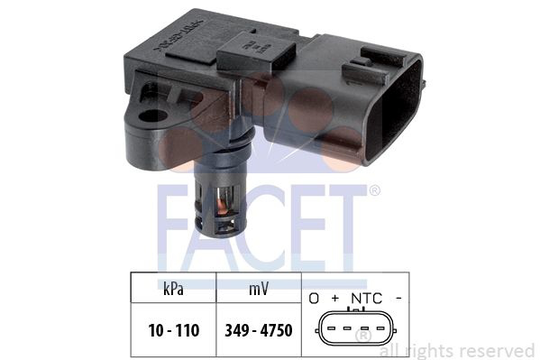 Air Pressure Sensor, height adaptation Made in Italy - OE Equivalent 103126