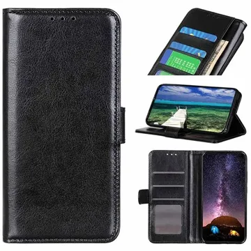 OnePlus Nord N200 5G Wallet Case with Magnetic Closure - Black