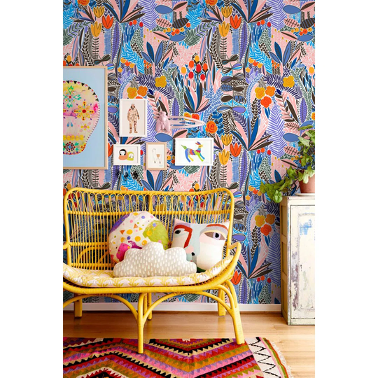 Jessie-Rose 4.16m x 2.54m Matte Wallpaper Roll