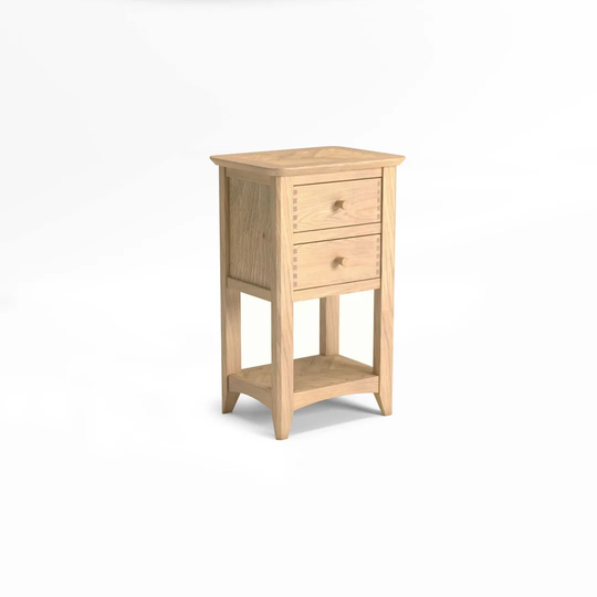 Parrish 2 Drawer Bedside Table