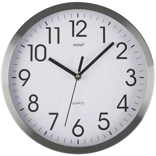 Aluminum 30.5cm Wall Clock