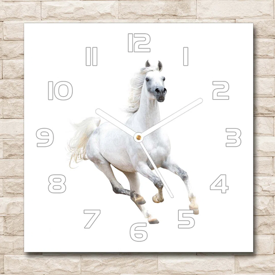 Johny Arabian Horse Silent Wall Clock