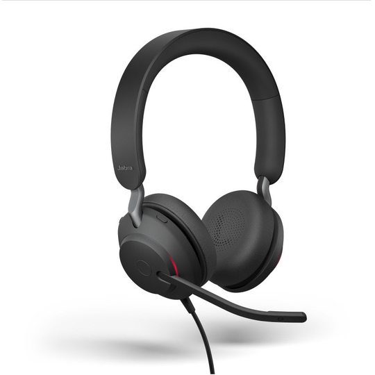 Jabra Evolve2 40 USB-C MS Stereo Headset - Black