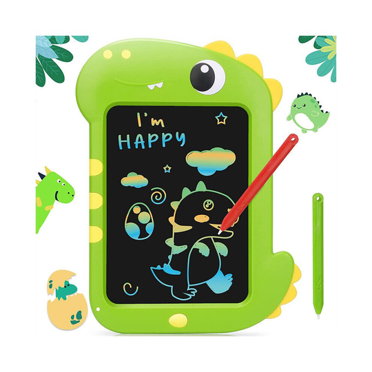 9" LCD Writing Tablet Doodle Scribbler Board Dinosaur Toys Drawing Pad