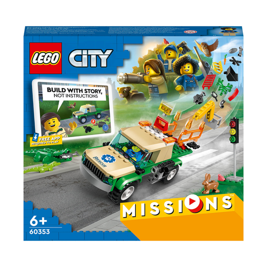 LEGO City: Wild Animal Rescue Missions Interactive Set (60353)