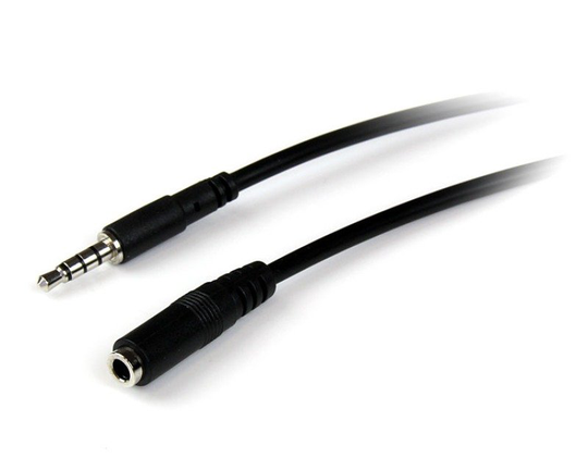 Startech 3.5mm 4 Position Trrs Headset Extension Cable - M/f (1m)