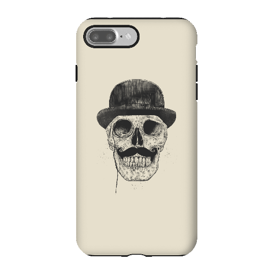 Balazs Solti Monocle Skull Phone Case for iPhone and Android - iPhone 7 Plus - Tough Case - Gloss