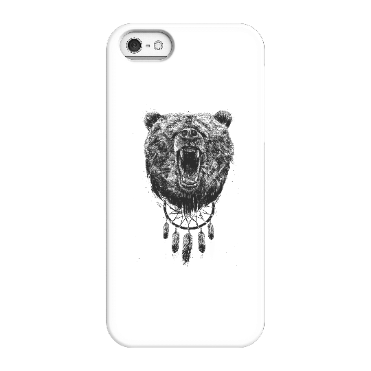 Balazs Solti Dreamcatcher Bear Phone Case for iPhone and Android - iPhone 5/5s - Snap Case - Matte