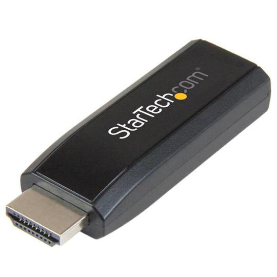 Startech.com HDMI to VGA converter with audio - compact - 1920x1200