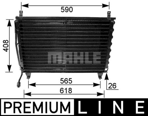 Condenser Air Conditioning 8FC351035-781 by BEHR