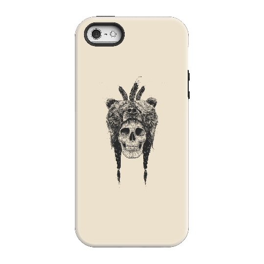 Balazs Solti Bear Head Phone Case for iPhone and Android - iPhone 5/5s - Tough Case - Matte
