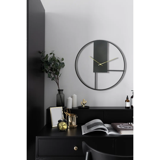 Metal 50cm Wall Clock