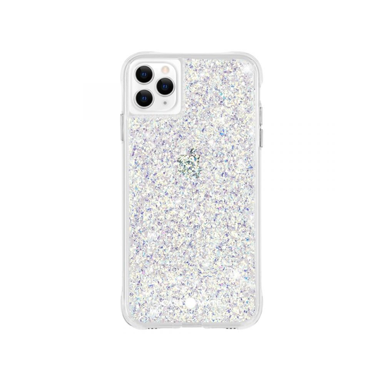 Case-Mate - Twinkle - Reflective Foil Elements - Protective Case Cover for iPhone 11 PRO (5.8") Compatible with Wireless Charging - Stardust